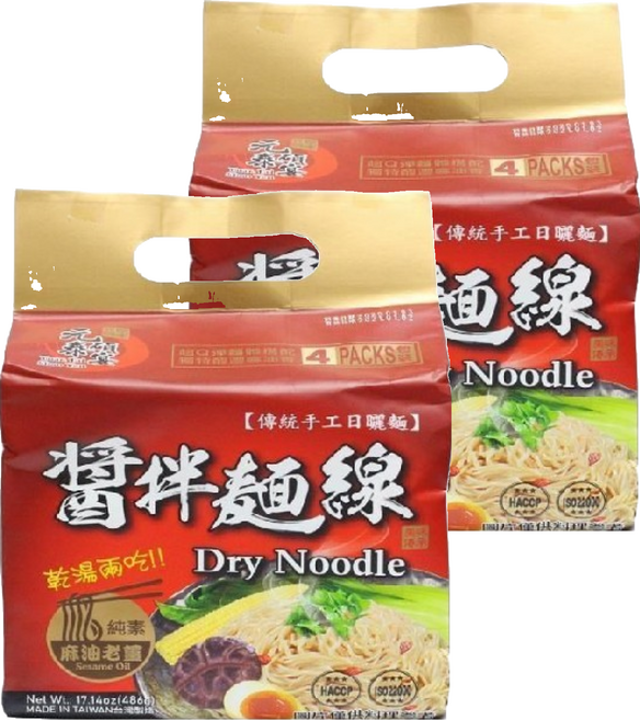 元泰碩宴 麻油老薑醬拌麵線 121.5g, 8包