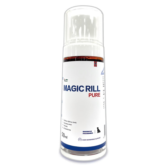 Vcare 挪威 神奇的南極磷蝦油犬用 50ml, 1瓶, 綜合營養補充品
