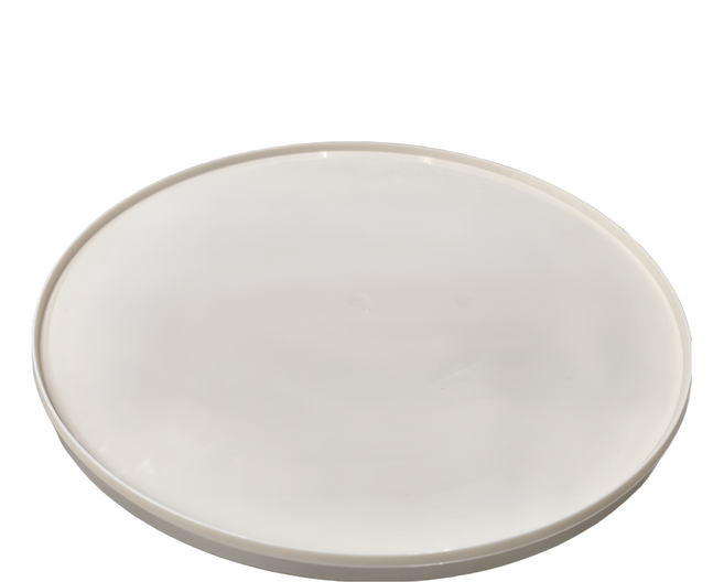 TIGER CROWN 旋轉置物架, 圓形 白色, 1個