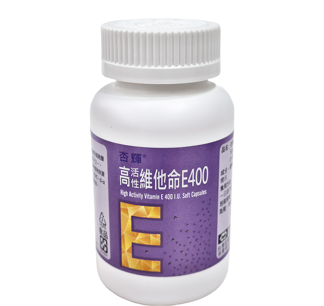 Sinphar 杏輝醫藥 高活性維他命E400軟膠囊 60顆, 1罐