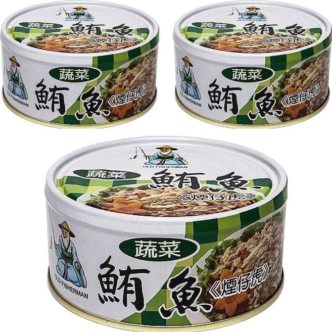 同榮 蔬菜鮪魚 煙仔虎 180g, 3罐
