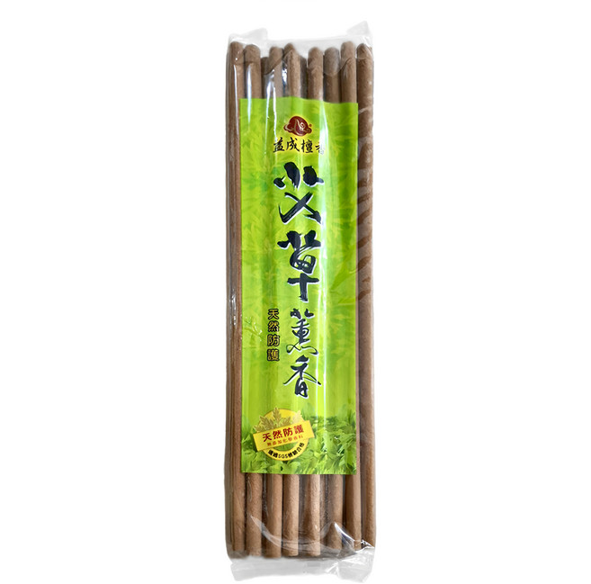 益成檀香 艾草熏香棒, 天然本色