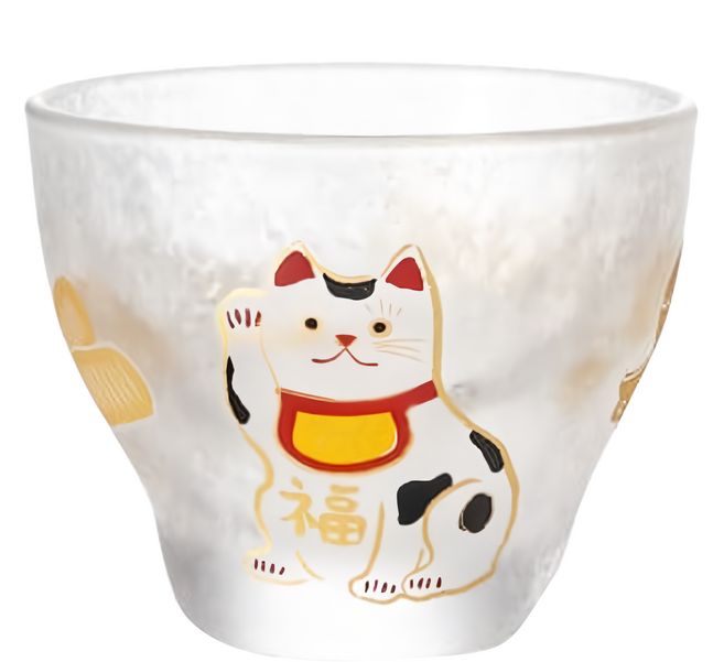 ADERIA 招財貓杯 70 x 57mm 90ml, 招財貓, 1個