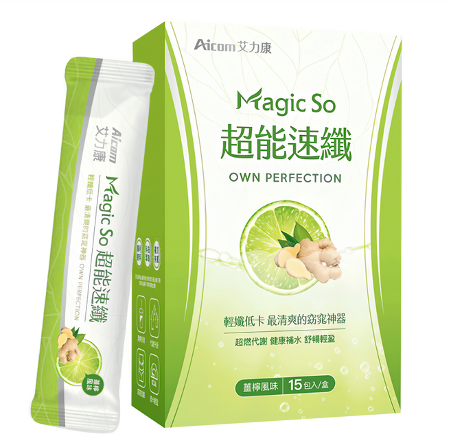 Aicom 艾力康 超能速纖, 6g, 15包, 1盒