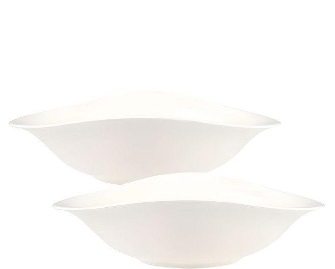 Villeroy&Boch Dune系列 義大利麵碗 2件組, 2入, 白色