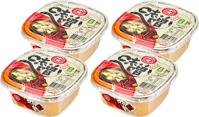 十全 原味味噌 500g 非基因改造黃豆, 4盒