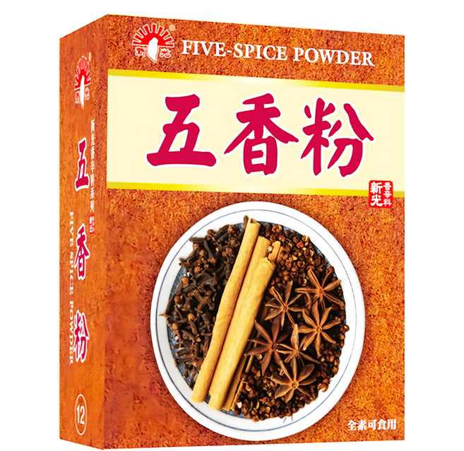 新光洋菜 五香粉, 600g, 1盒