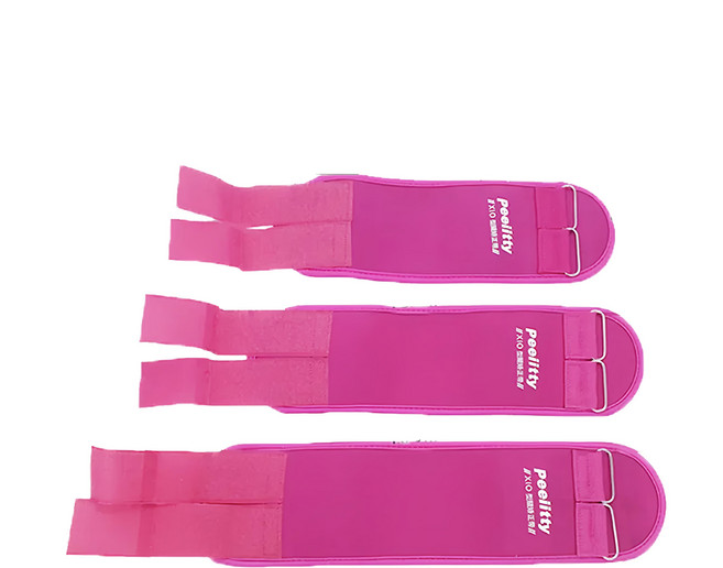 捷華 美腿束腿帶-粉 舒適支撐 時尚美腿護理, 1組