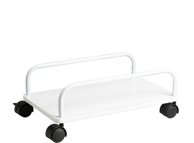 AMOS 亞摩斯 活動型防潑水主機架 LAA004WH, 白色