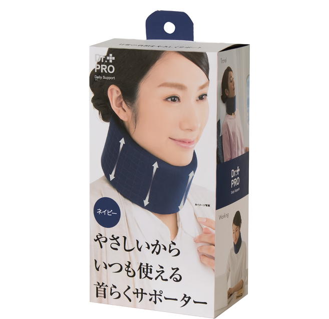 NeedsLabo DR.PRO頸部支撐帶 藍色, 1個