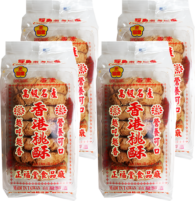 正福堂 桃酥, 175g, 4盒