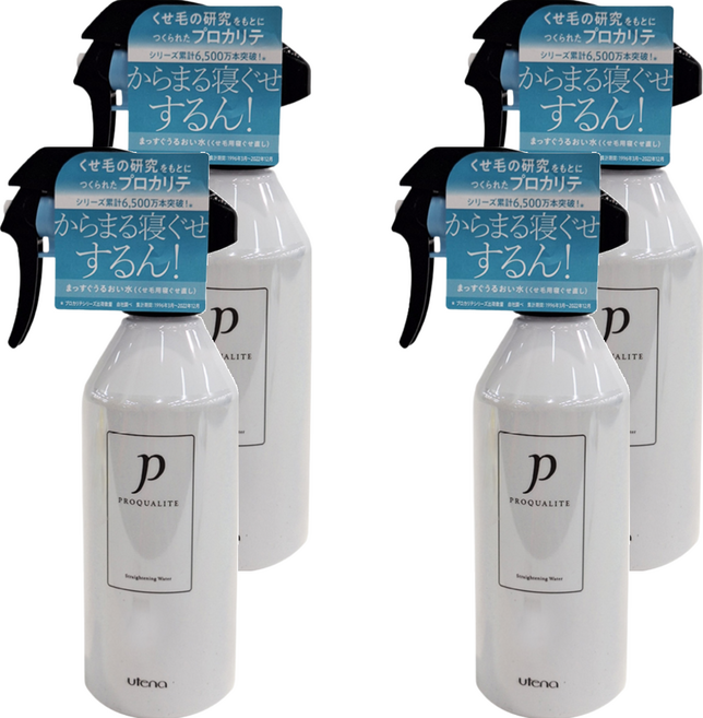 Utena 佑天蘭 瞬效直髮噴霧, 270ml, 4瓶