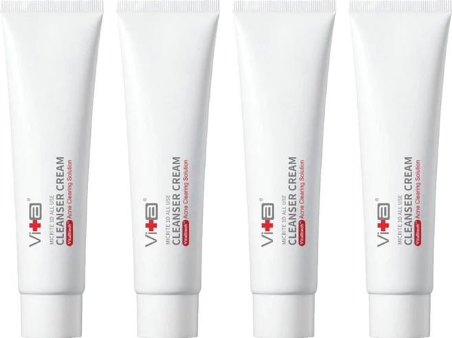 Swissvita 薇佳 微晶3D全能洗顏霜 VitaBtech升級版, 100g, 4條