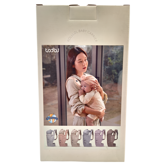 todbi 微笑背巾, 米白色