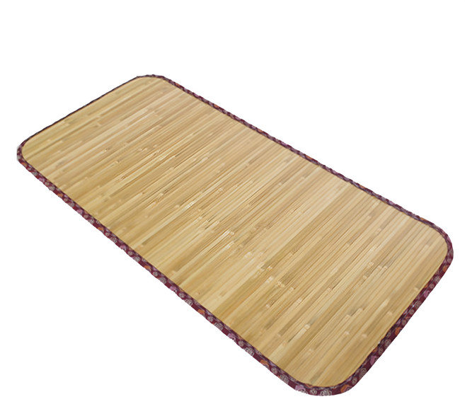 Mimo 米夢家居 台灣製 天然沁涼桂竹嬰兒無線涼蓆, 棕色, 1個