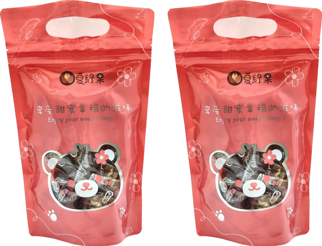 夏綠果 紅棗核桃, 200g, 2包