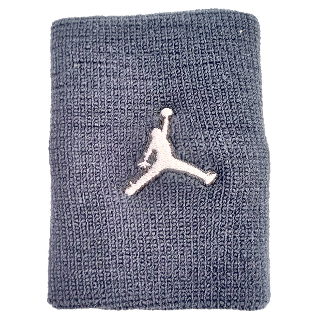 NIKE 耐吉 JORDAN 喬丹 JUMPMAN GFX 腕帶2件組 NIKE JORDAN J1012124010OS F, 黑白色, 1組