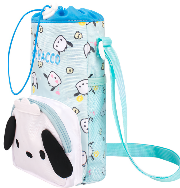 아동용 포차코 멀티수납 물병가방 물병크로스 물통파우치, 1개, MINT