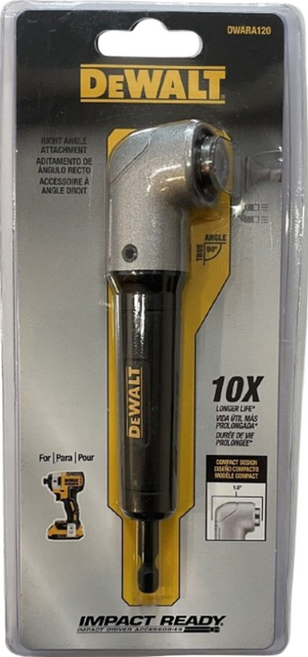 DEWALT 得偉 直角電鑽轉換頭 DWARA120, 1個