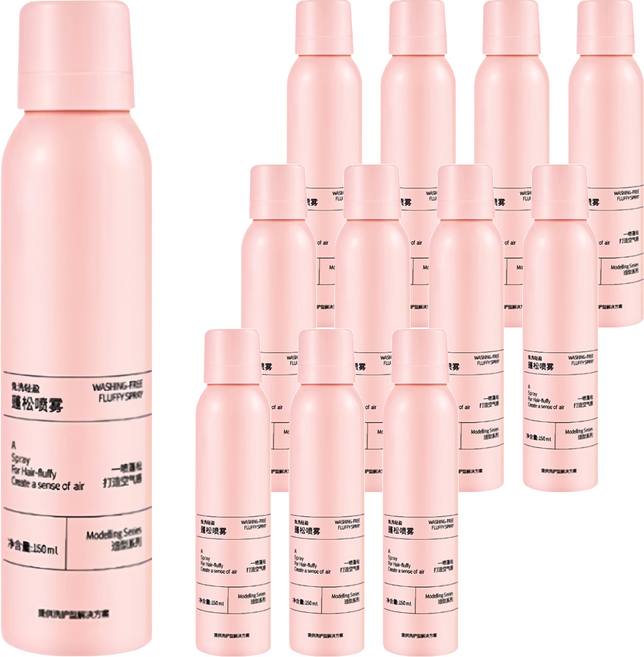 小麥購物 乾洗髮噴霧 粉罐 Y074 140g, 12瓶, 150ml