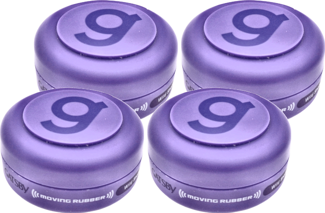 GATSBY 台灣公司貨 MOVING RUBBER 狂野塑型髮蠟 攜帶型, 15g, 4罐