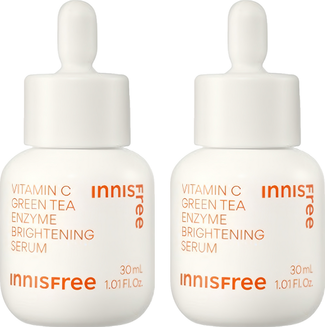 INNISFREE 台灣公司貨 維他命C淨亮精華, 30ml, 2瓶