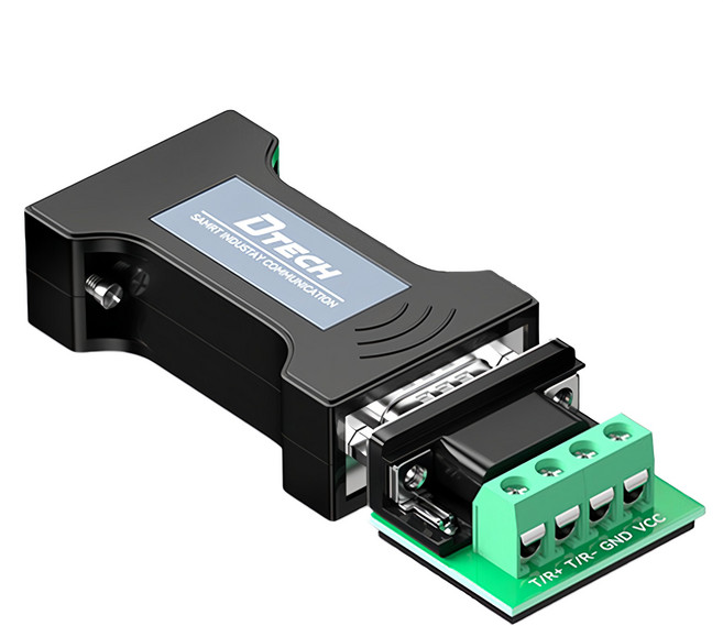 DTECH 帝特 UniSync RS232轉RS232/RS485雙向傳輸串口轉接器, DT-9000, 1個