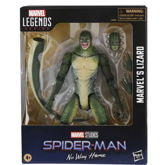 Hasbro 孩之寶 MARVEL 漫威 SPIDER-MAN 蜘蛛人 傳奇蜘蛛人無家日 蜥蜴人, 1盒