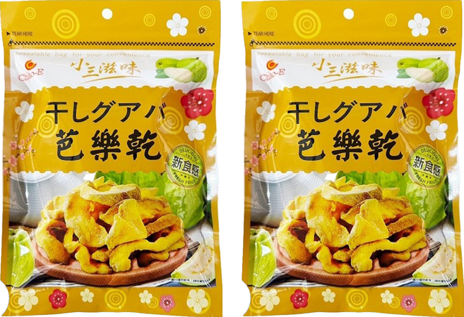 Chiao-E 巧益 小三滋味芭樂乾, 2包, 180g