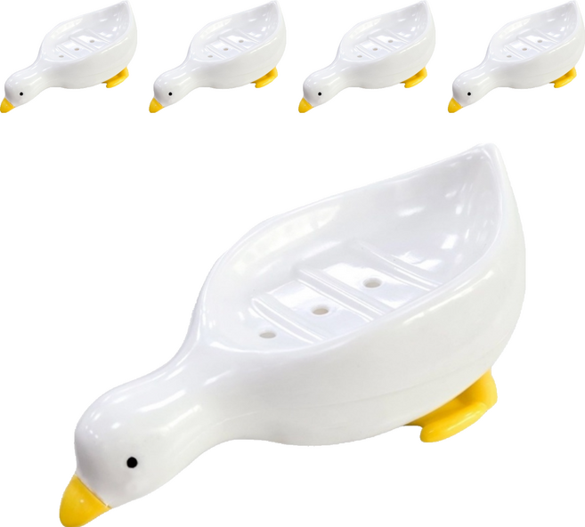 小麥購物 鴨子肥皂盒, 鴨子, 5個