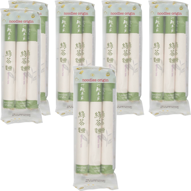 大呷麵本家 綠茶麵條紙捲包 300g, 6包