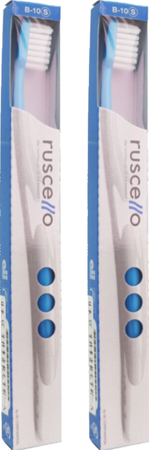 GC Ruscello 牙刷 B-10S Soft, 1入, 2支