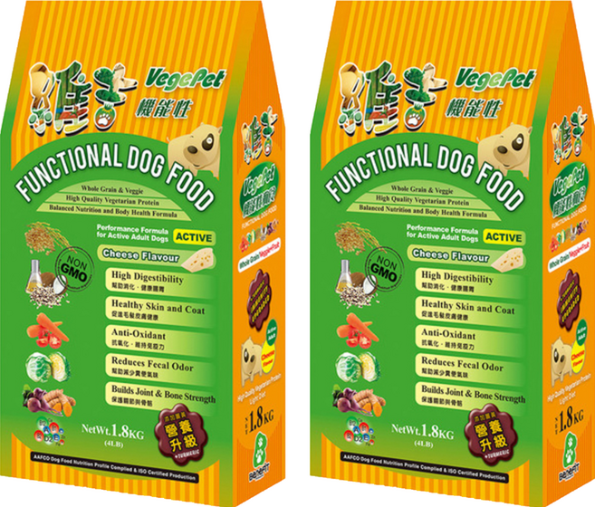 VegePet 維吉 成犬用 機能性高級素狗食, 2袋