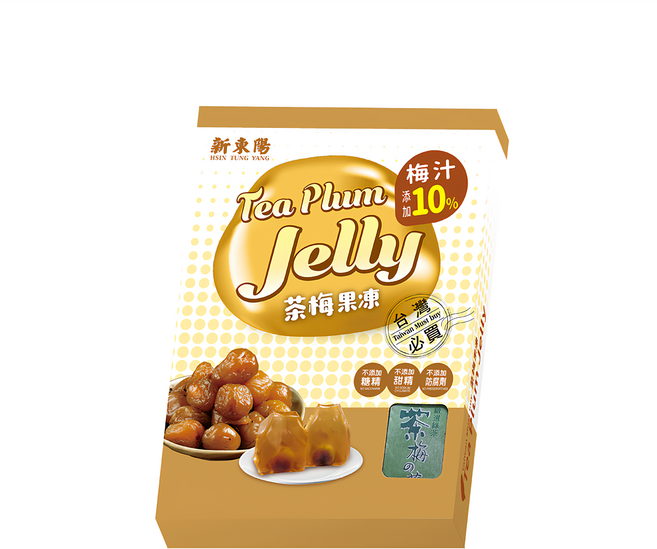 新東陽 台灣果品 茶梅凍, 500g, 1盒