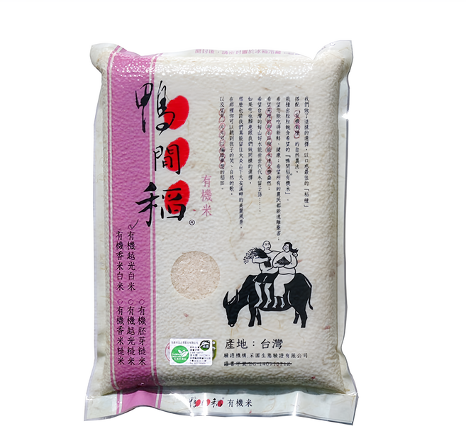 鴨間稻 有機越光白米, 3kg, 1包, CNS一等