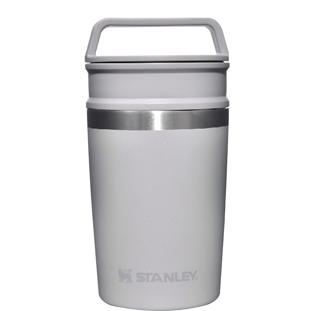 STANLEY 台灣公司貨 冒險系列 真空馬克杯, 1個, 230ml, 極光灰