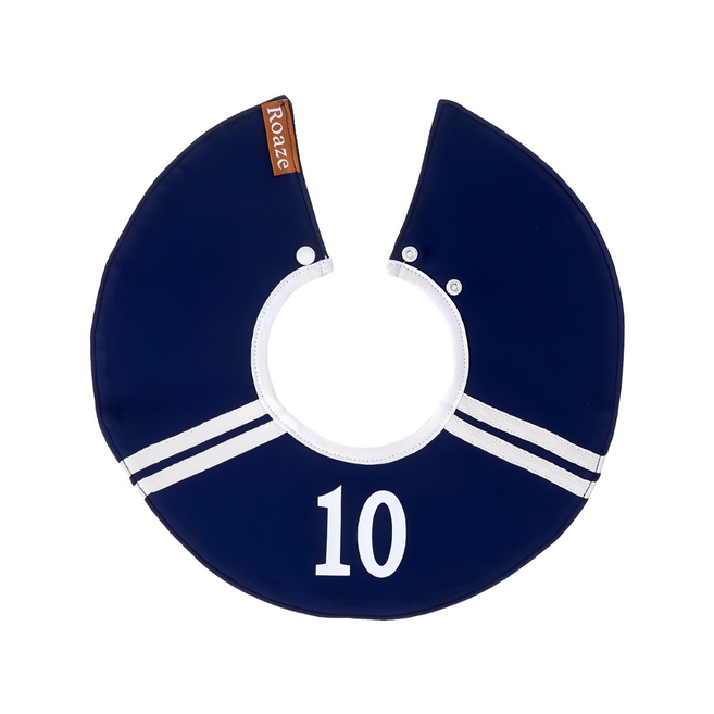 Roaze 柔仕 純真系列圍兜 3個月以上 30 x 30cm, 深藍色, 1入, 1件