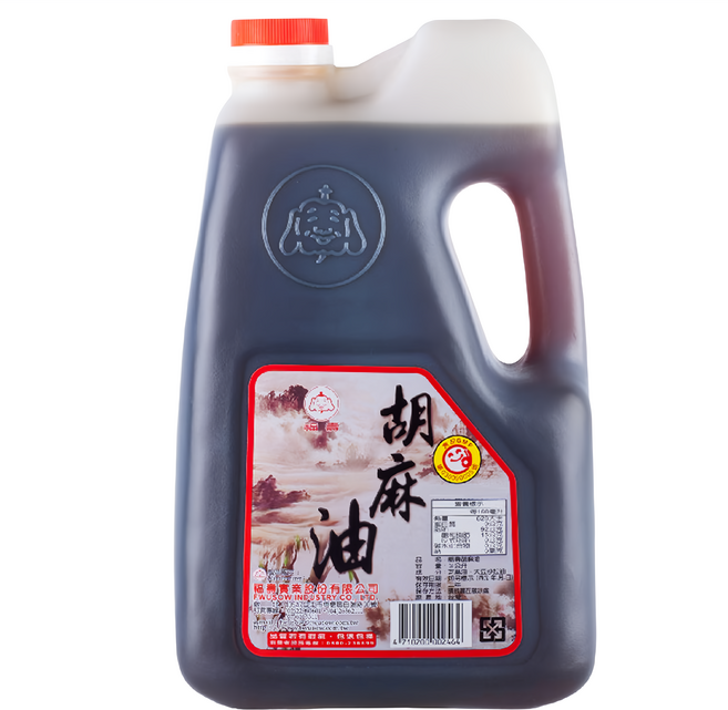 福壽實業 胡麻油, 3L, 1桶
