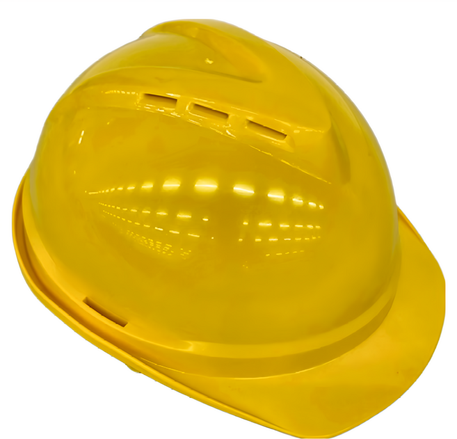 STONE 石頭牌 ABS 透氣工程帽 18型 JSV18, 黃色, 1個