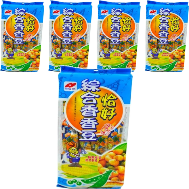 TONG JIH 統記食品 恰好綜合豆, 300g, 5袋