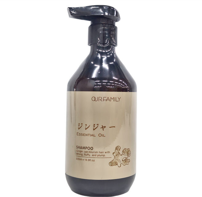 OUR FAMILY 一家人 益生菌生薑療癒暖健髮浴, 500ml, 1瓶
