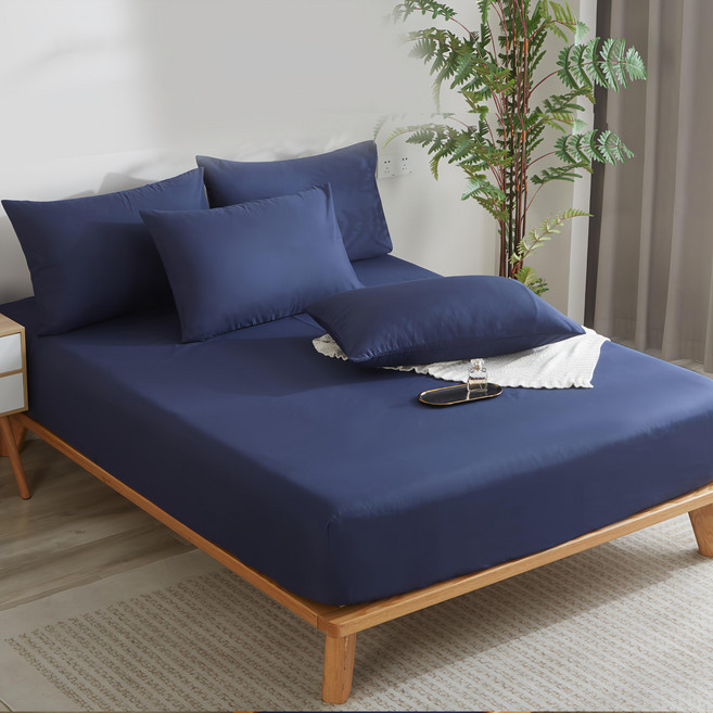 artis 雅緹絲寢具 親膚柔軟吸濕排汗磨毛加工處理素色床包 + 枕套 2個 台灣製