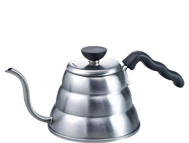 HARIO 好璃奧 小雲朵不鏽鋼細口壺, 壺身 + 壺蓋, 600ml, 1個