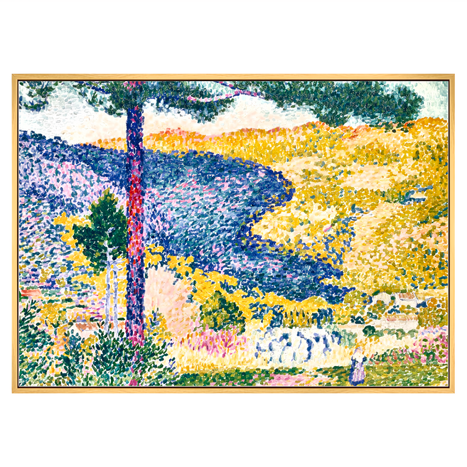 菠蘿選畫所 亨利．愛德蒙．克羅斯 山上的陰影II AVAR5756D, 木色