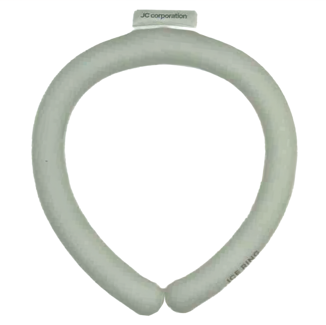 J&C ICE NECK RING 冰頸環涼感圍脖 日本產 可重複使用, 抹茶綠, 1個