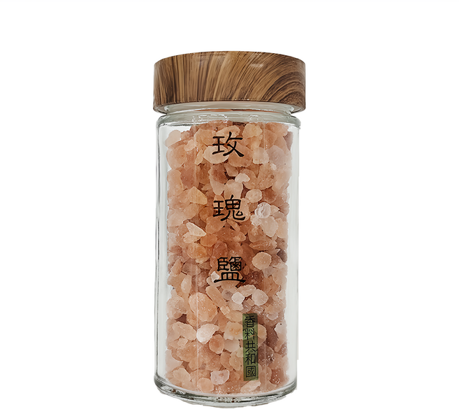 香料共和國 玫瑰岩鹽, 100g, 1罐