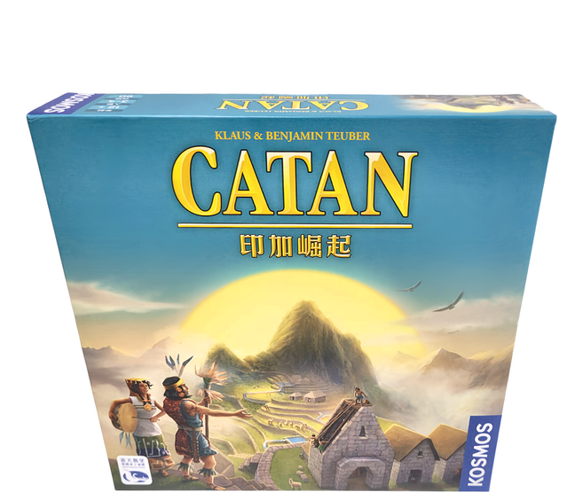 SWAN PANASIA 新天鵝堡 卡坦島印加崛起 Catan Inka 12歲以上, 1盒