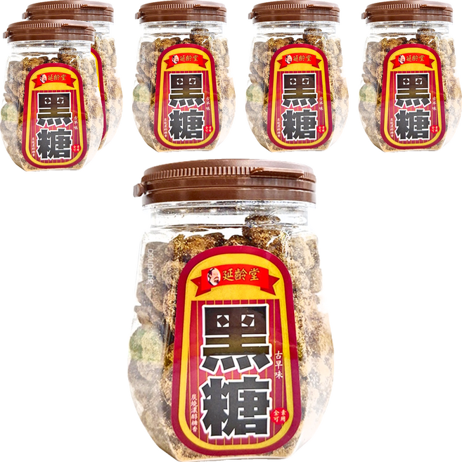 恩澤食品 黑糖, 170g, 6罐, 1罐
