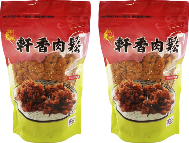 軒香 海苔肉鬆, 250g, 2包