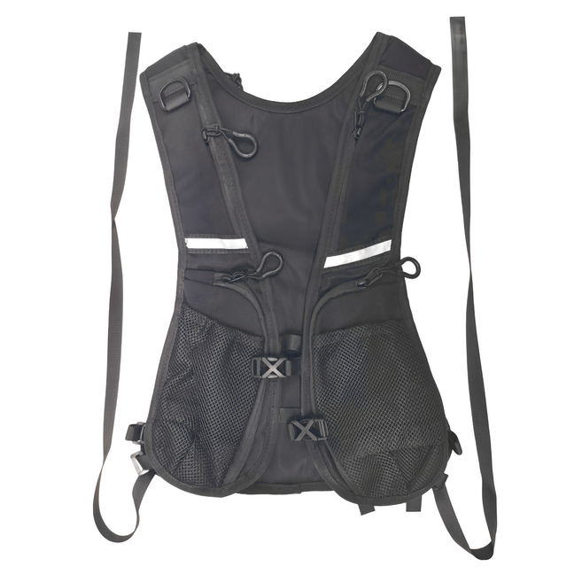 EZlife 中性款潮酷前口袋休閒背心